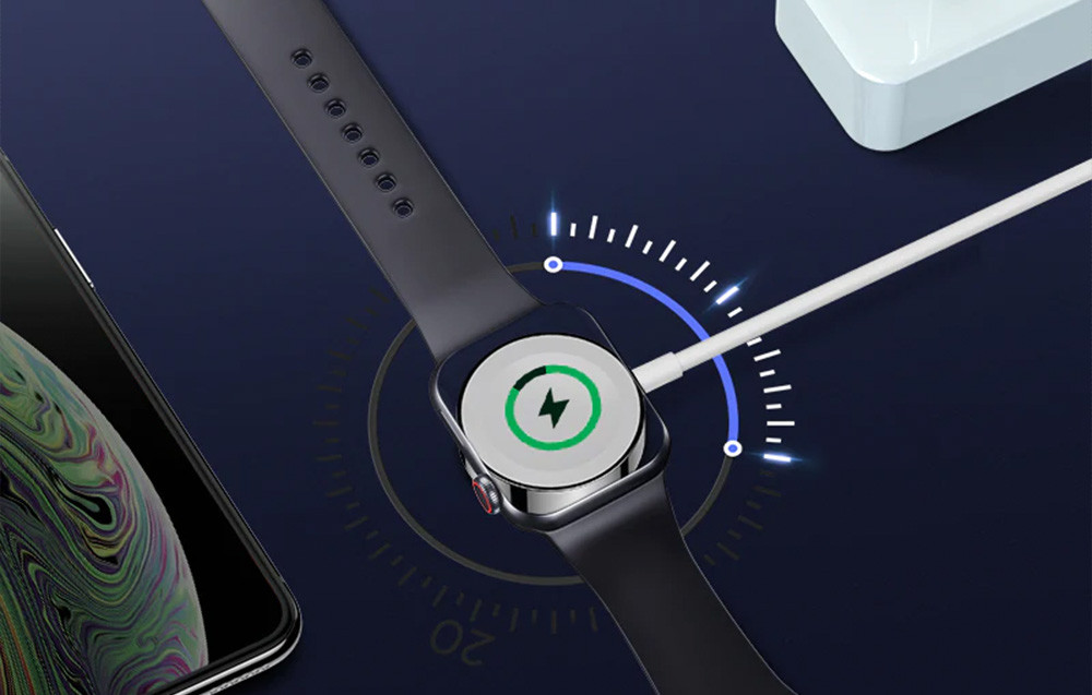 Bežični punjač za Apple pametni sat sa lighning kablom 2u1 1.5M JOYROOM  bijeli