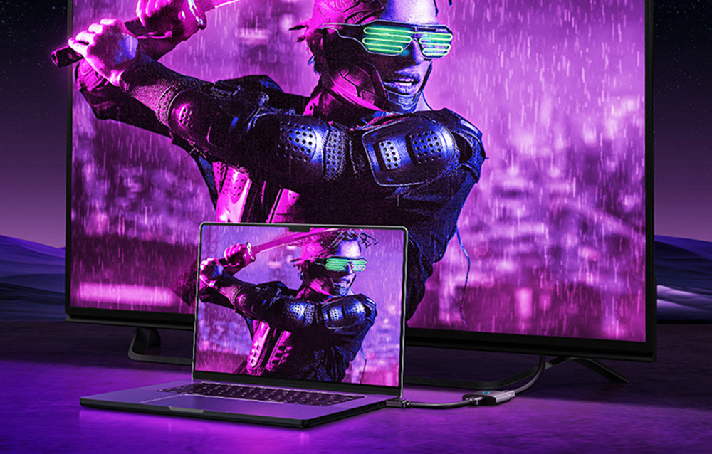 Dvosmjerni HDMI switch BASEUS AirJoy