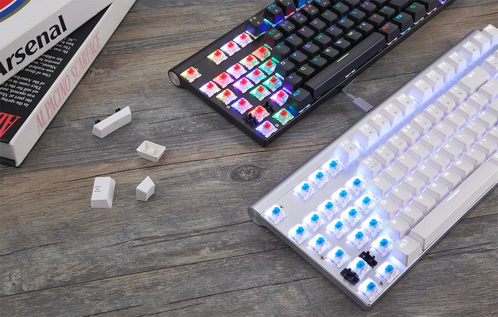 Gaming RGB tastatura MOTOSPEED CK101 bijela