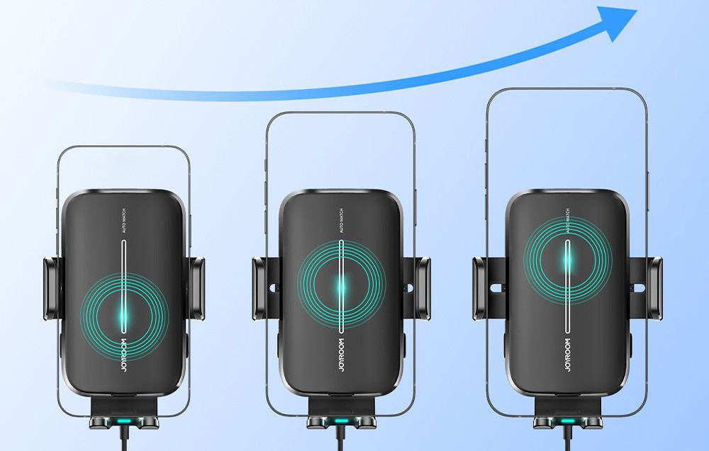 Auto nosač za telefon sa bežičnim punjačem 15W JOYROOM JR-ZS245