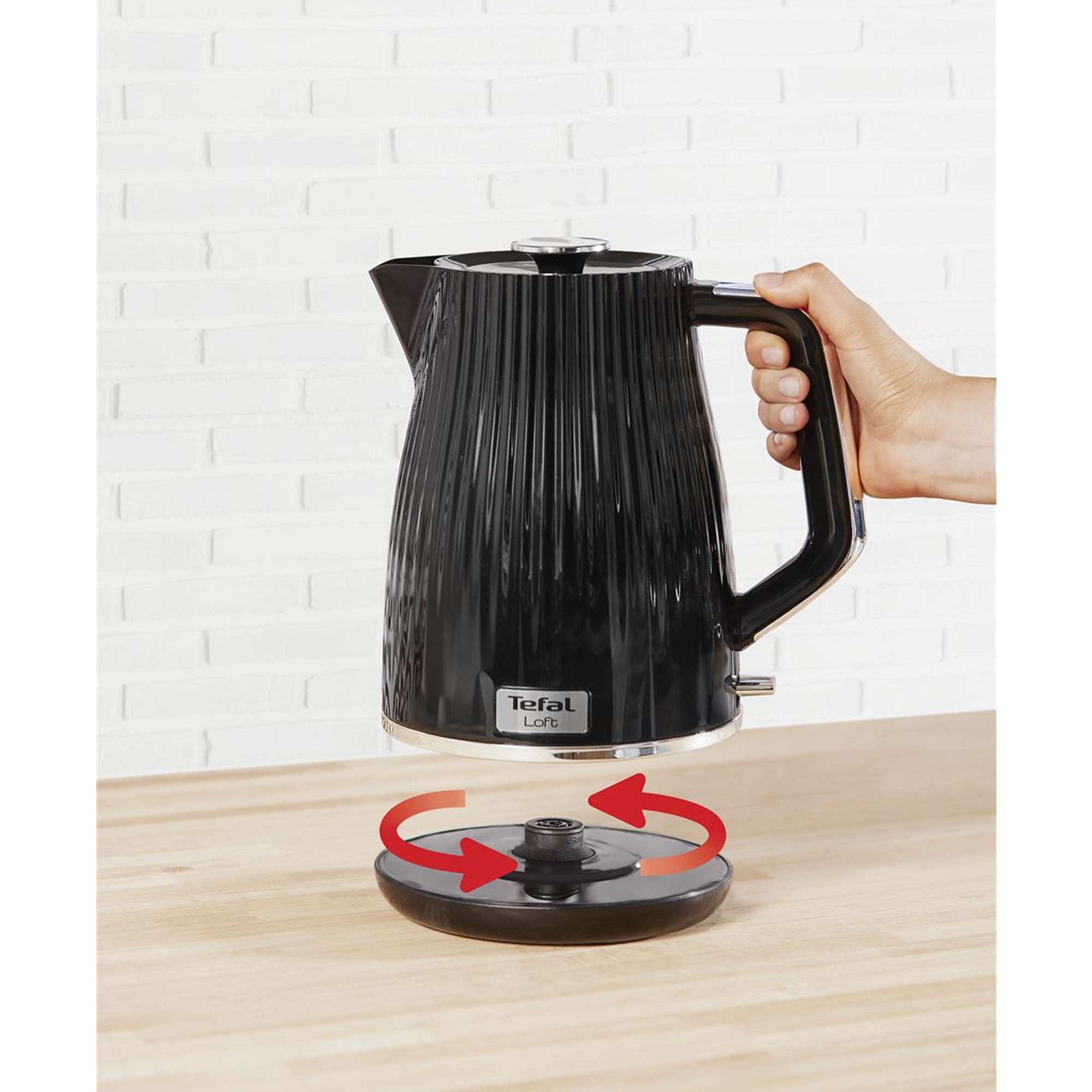 Kuhalo za vodu TEFAL KO250830 Loft crno