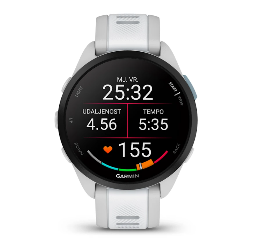 Pametni sat GARMIN Forerunner 165 Mist Grey Whirestone