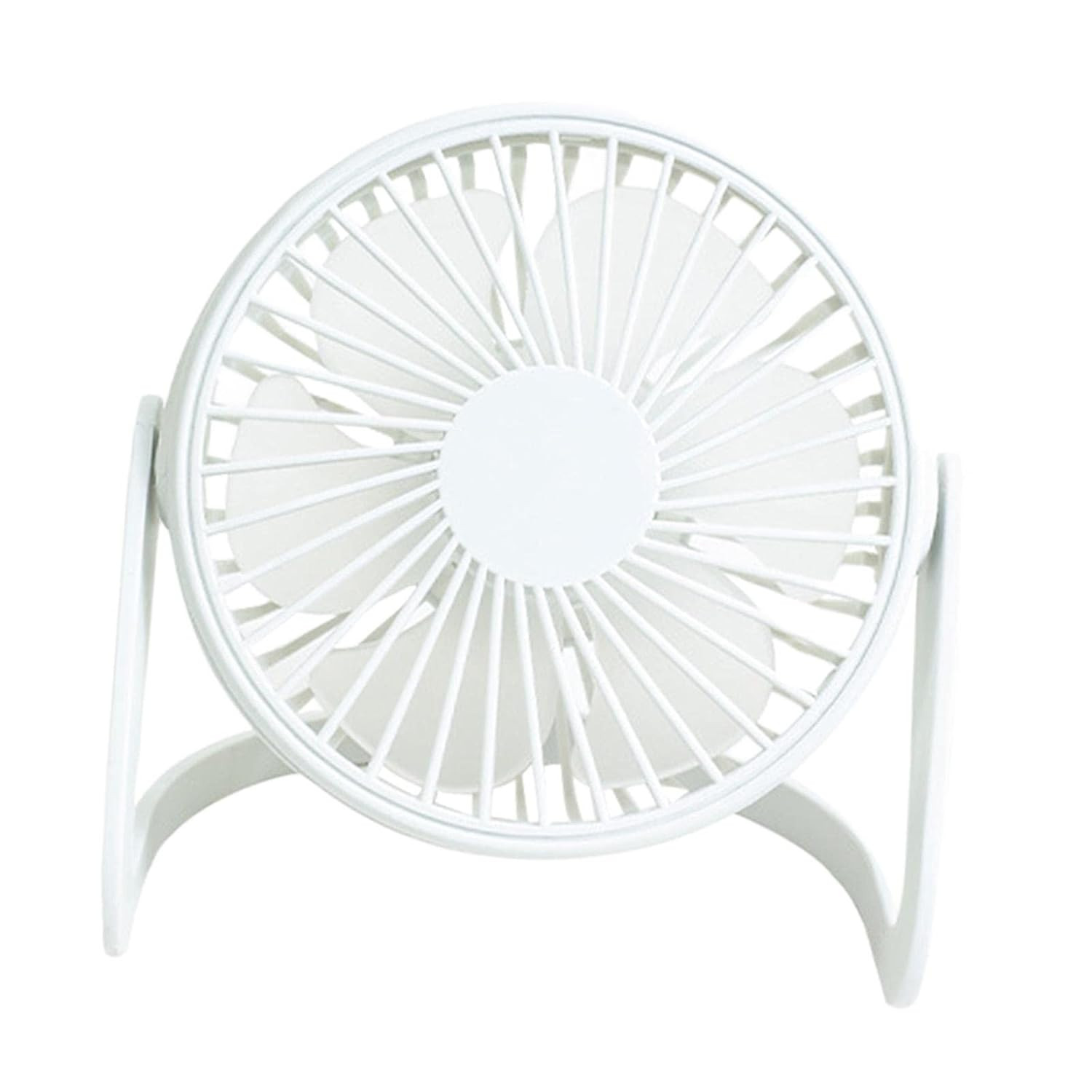 Praktični stolni USB ventilator 360 bijeli