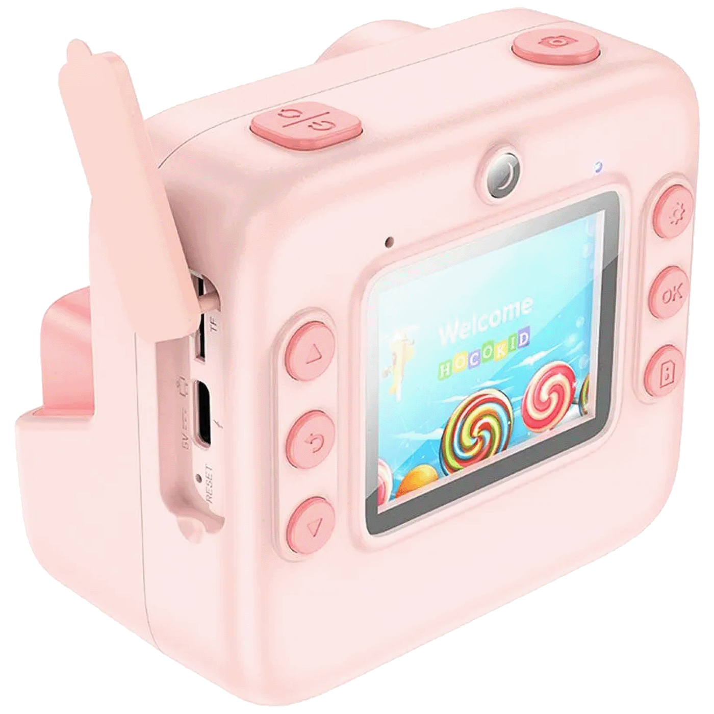 Dječiji fotoaparat sa instant printerom HOCO DV211 rozi