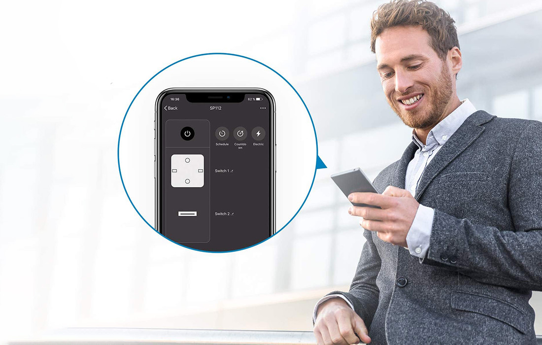 Pametna WIFI utičnica GOSUND sa dva USB porta SP112