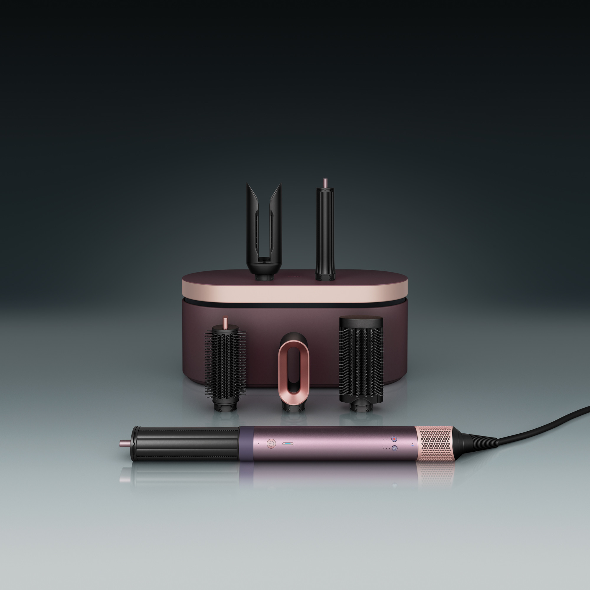 Uvijač za kosu DYSON Airwrap Co-anda2x Jasper Plum Straight+Wavy