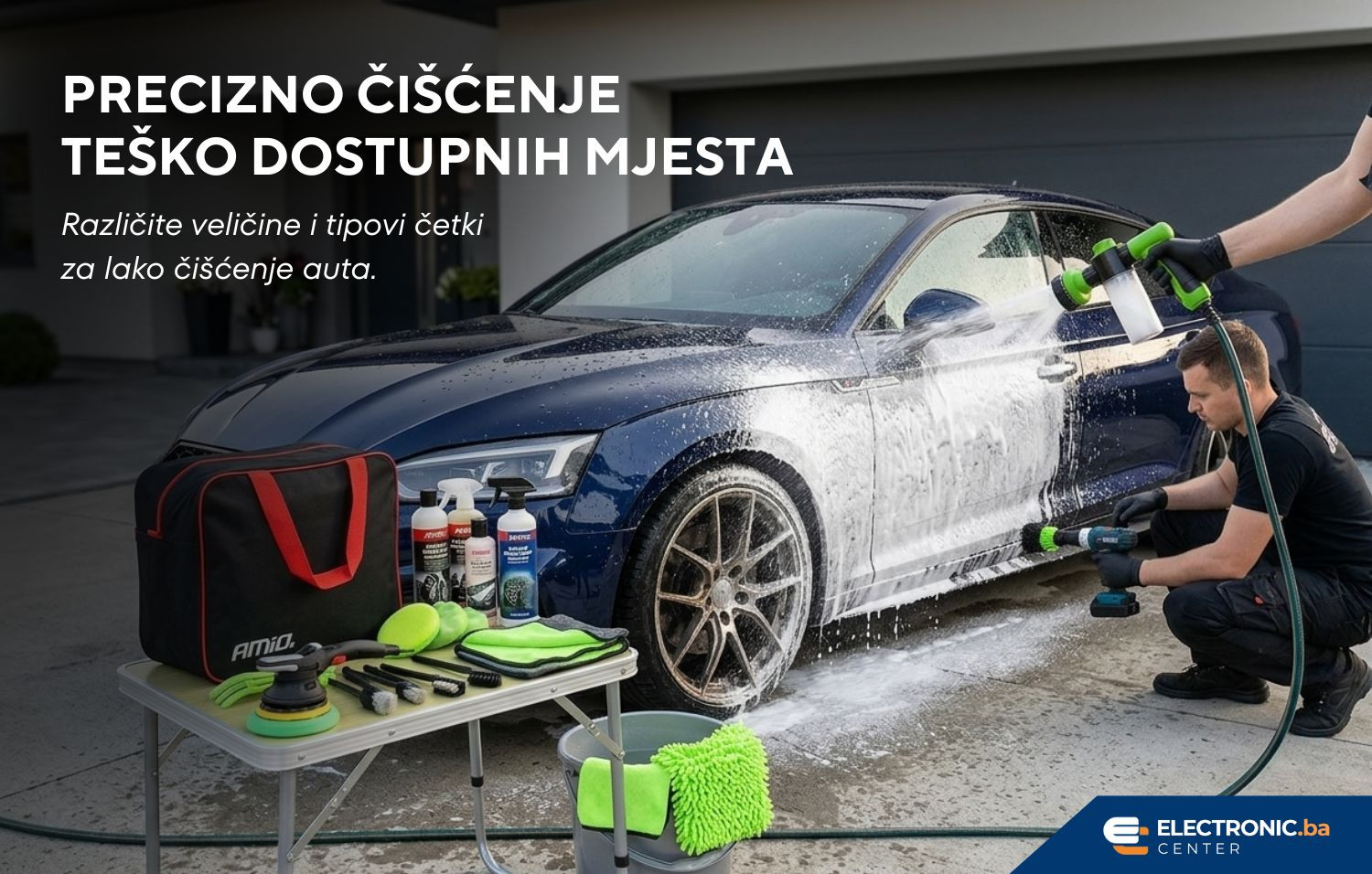 Set za detaljno čišćenje automobila 21/1 AMIO