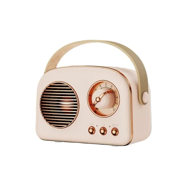 Bežični retro bluetooth mini radio T20 rozi