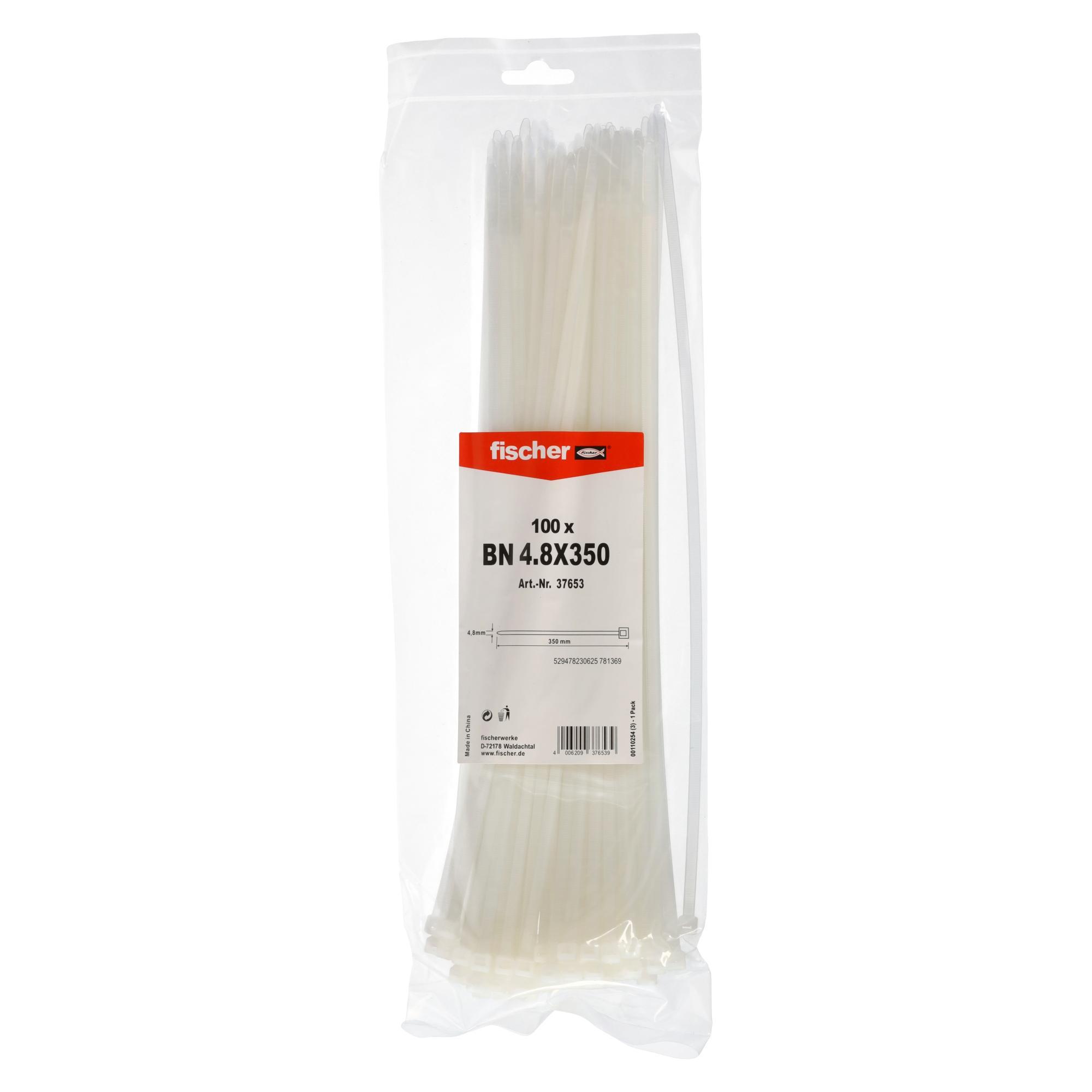 Vezica za kablove 4.8x350 FISCHER SET 100/1 bijela