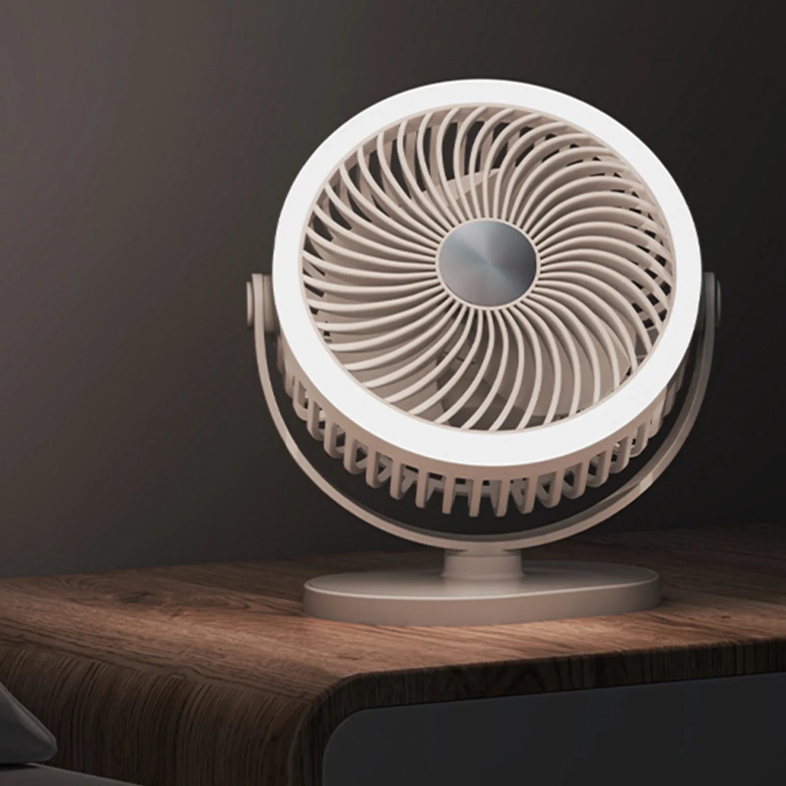 Stolni USB ventilator sa LED svjetlom MLS6110