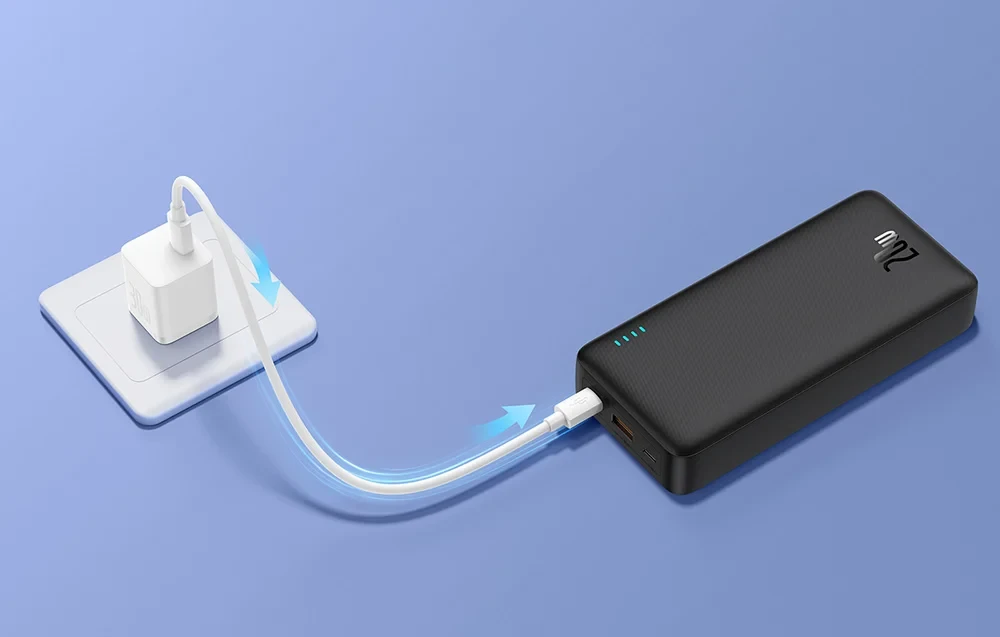Prijenosni punjač powerbank BASEUS AirPow 20W 20000mAh, univerzalna kompatibilnost i moderan dizajn 