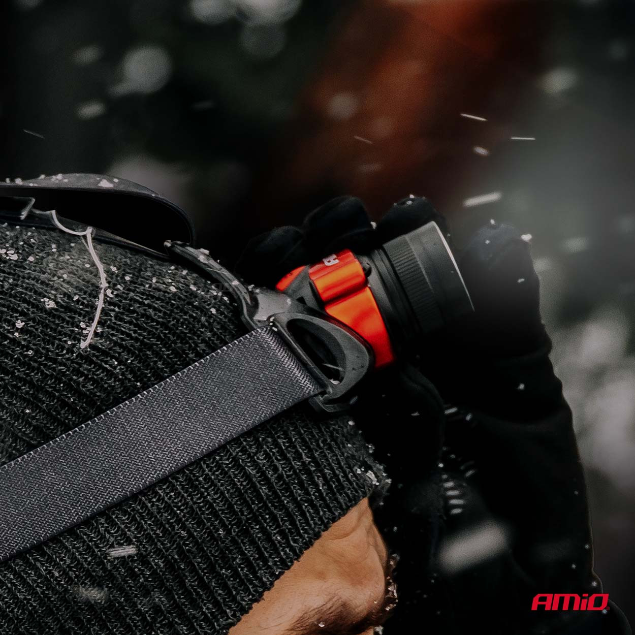 Naglavna punjiva T6 LED lampa sa senzorom pokreta AMIO