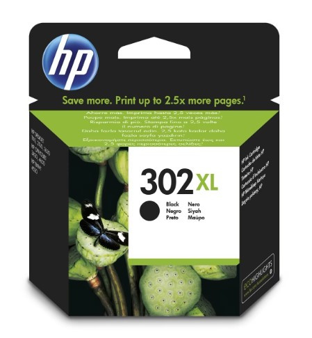 Tinta HP 302XL crna F6U68AE
