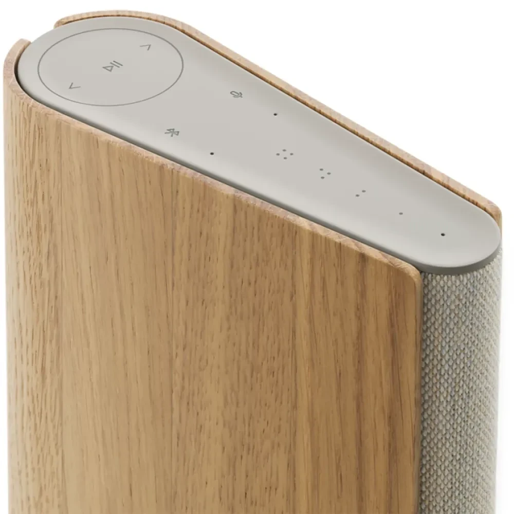 Zvučnik BANG & OLUFSEN Beosound Emerge AL2 Gold Tone Alu/Light Oak