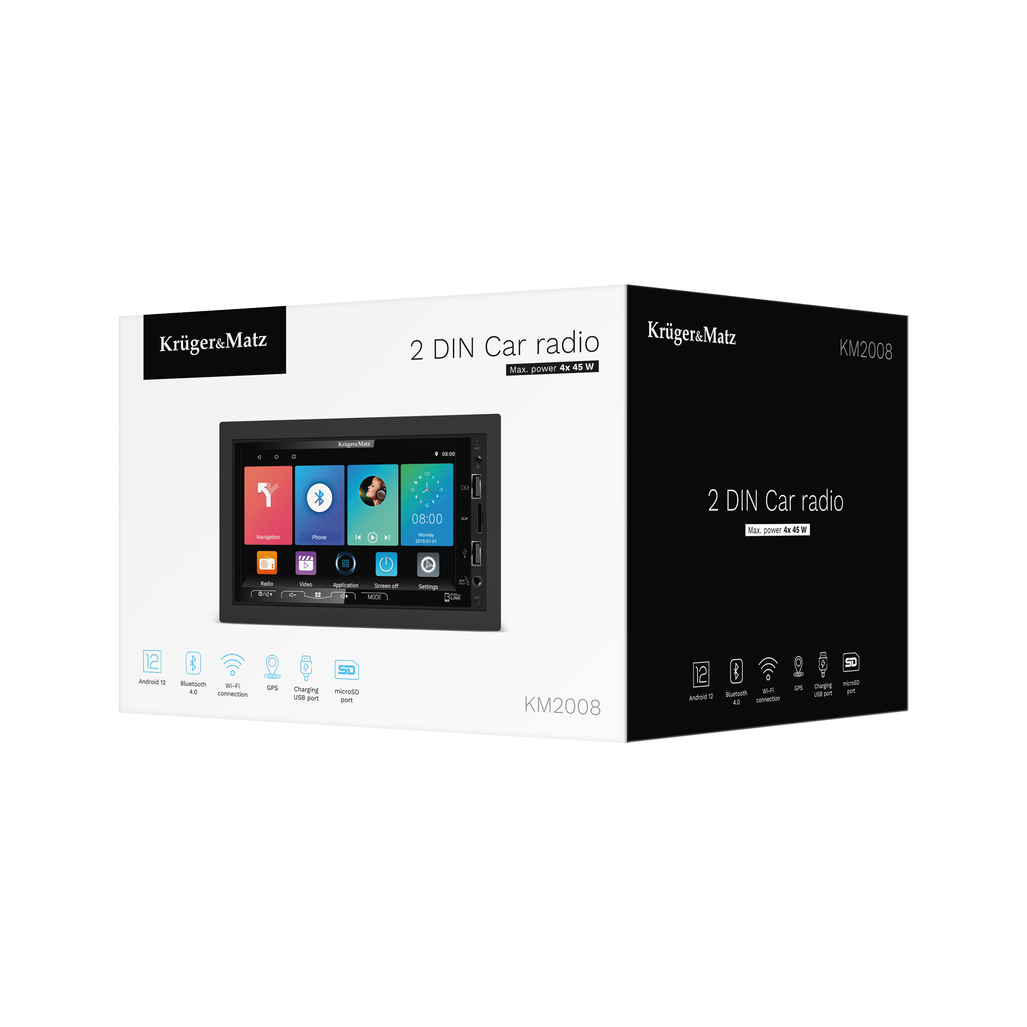 Auto player multimedija KRUGER MATZ KM2008