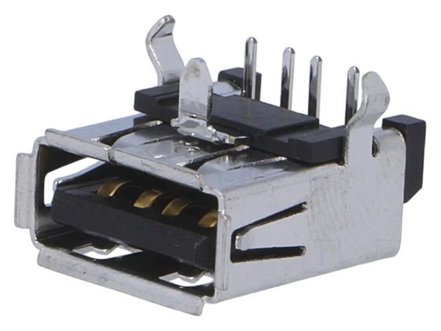 Konektor USB-A 2.0 UBA-4R-D14T-4D