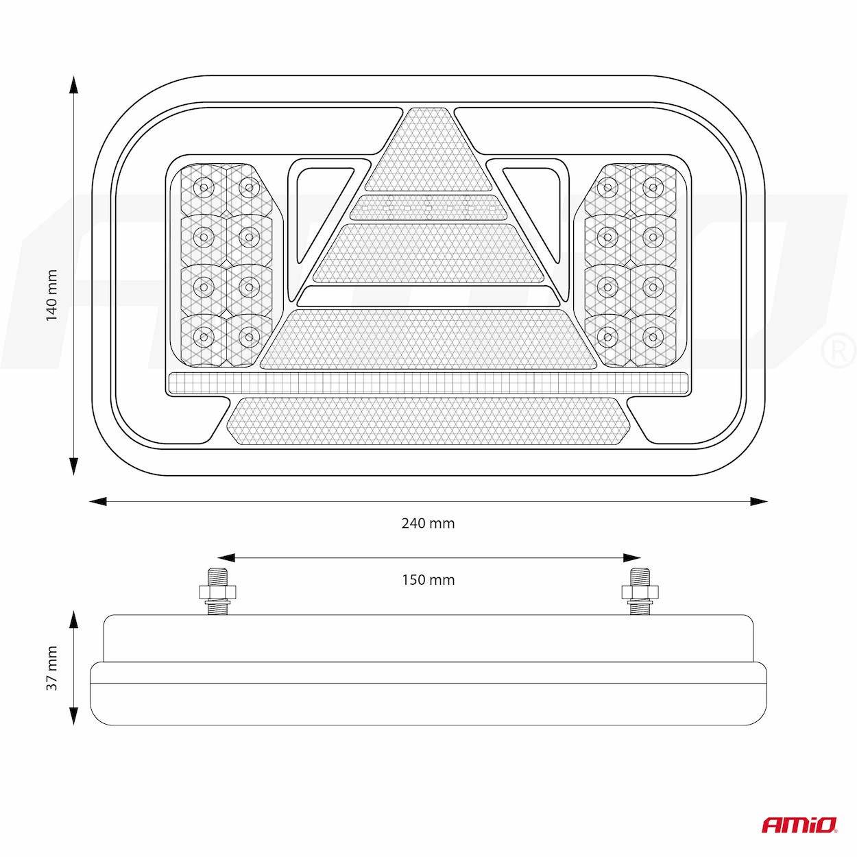 Stop svjetlo desno RCL-03-R AMIO