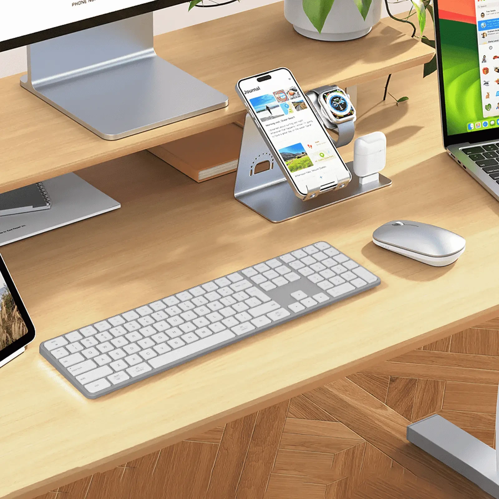 Bežični bluetooth slim set tastatura + miš MEETION iKey C230MW