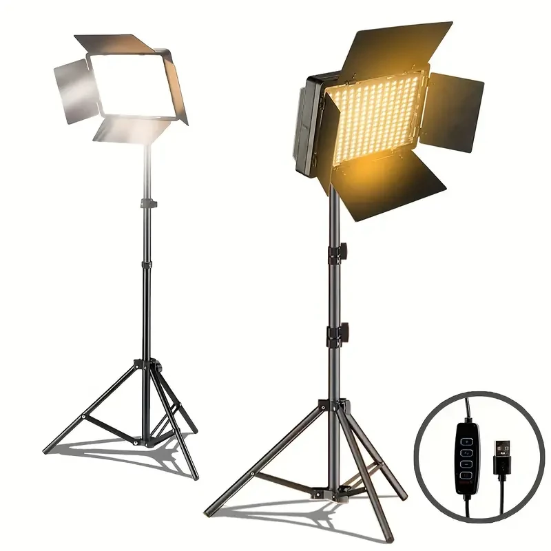 Set za snimanje fleksibilni tripod stativ sa studijskim svijetlima 160cm