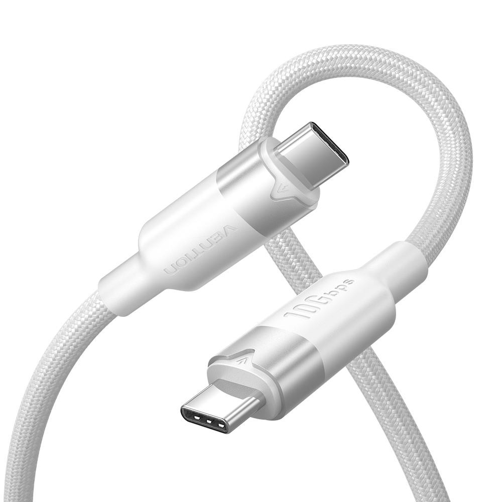Kabal USB-C na USB-C 100W GEN2 3.2 VENTION 1m bijeli