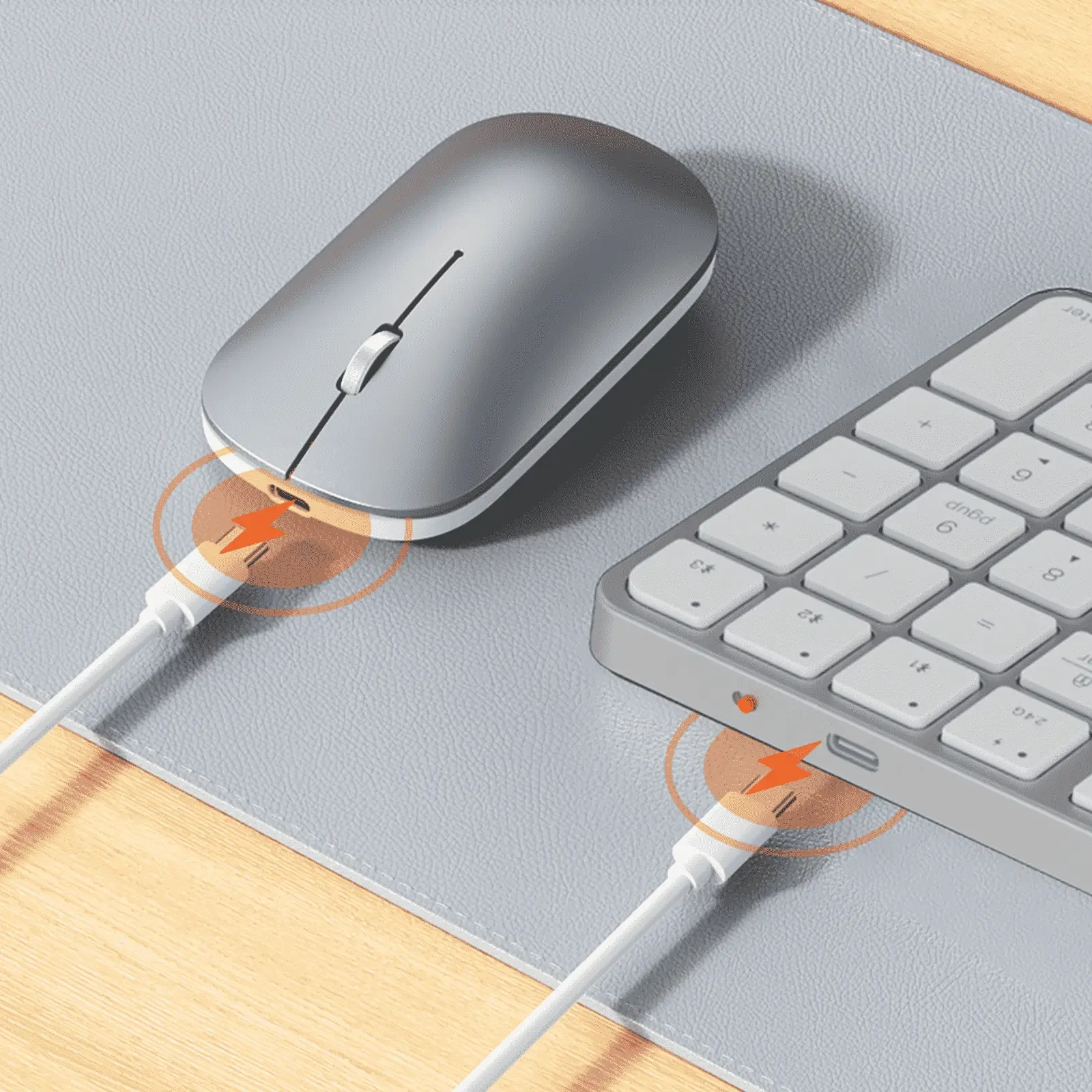 Bežični bluetooth slim set tastatura + miš MEETION iKey C230MW