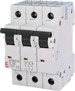Automatski osigurač ETIMAT C 10 3P 32A