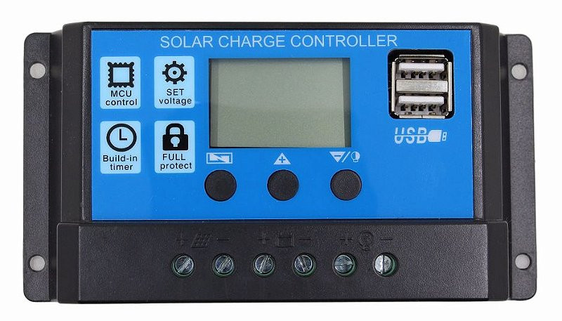 Solarni regulator punjenja sa ekranom 30A 12/24V RBL-30A