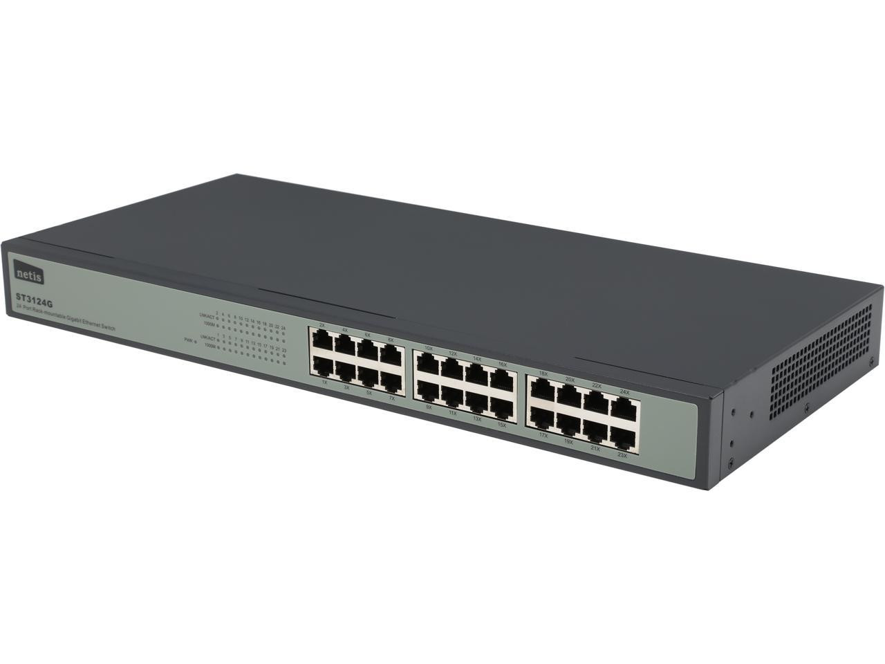 Gigabitni switch 24 portni NETIS ST3124G
