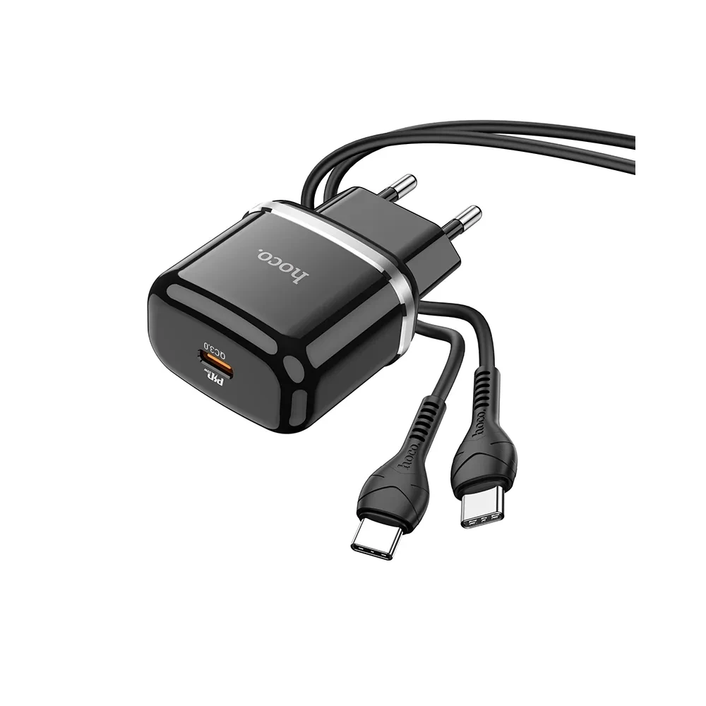 Punjač i kabal  HOCO N24  USB-C 20W