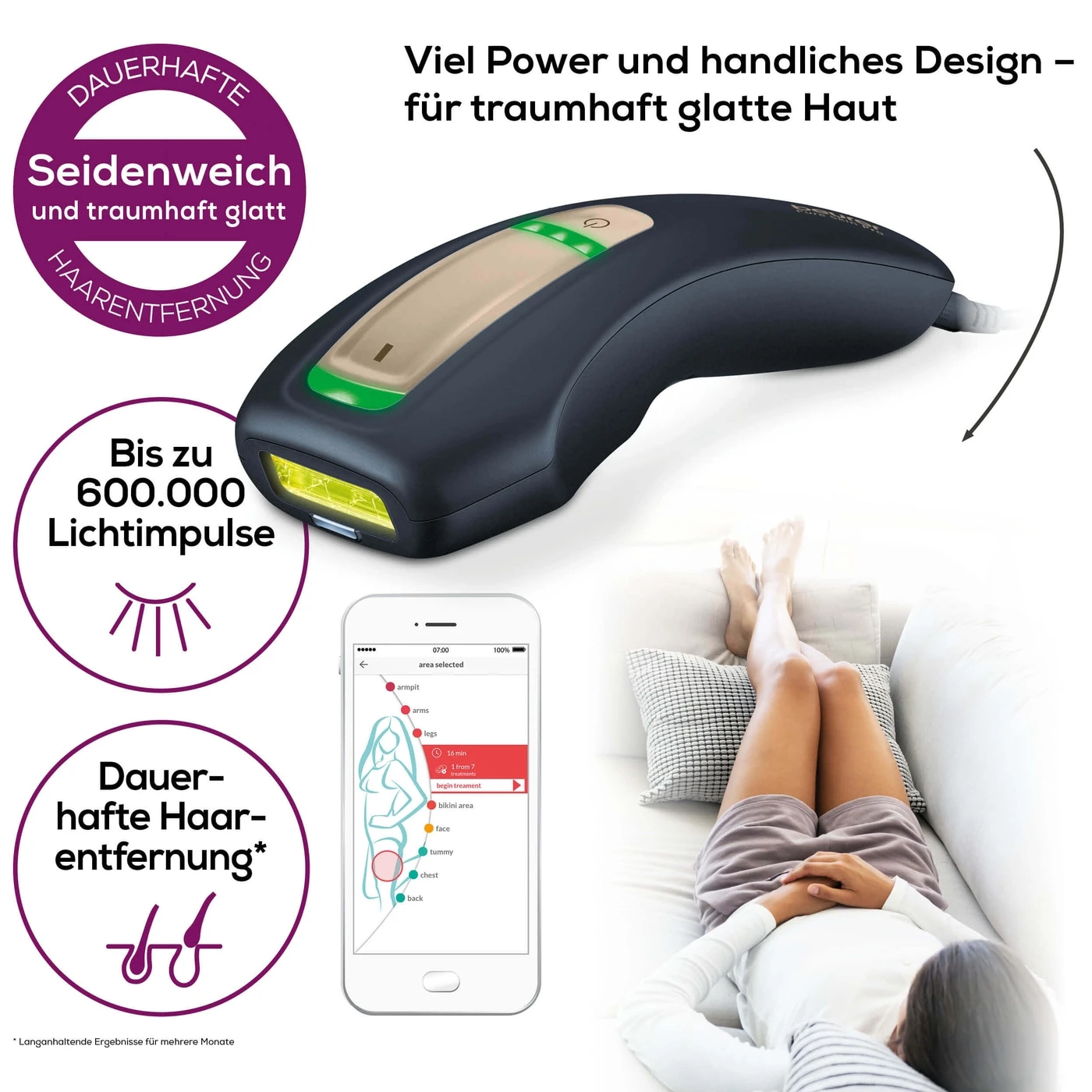 Epilator BEURER IPL 5800 Pure Skin Pro