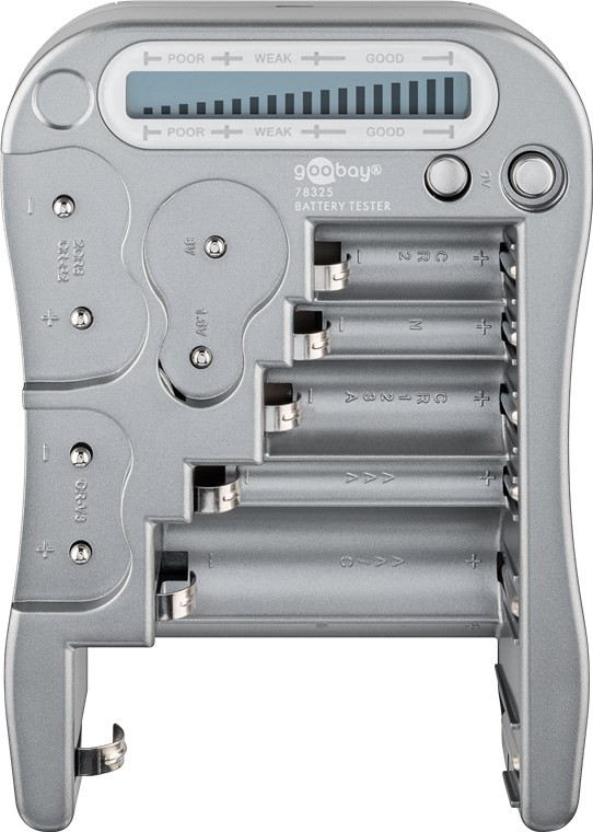 Tester za baterije LC display GOOBAY