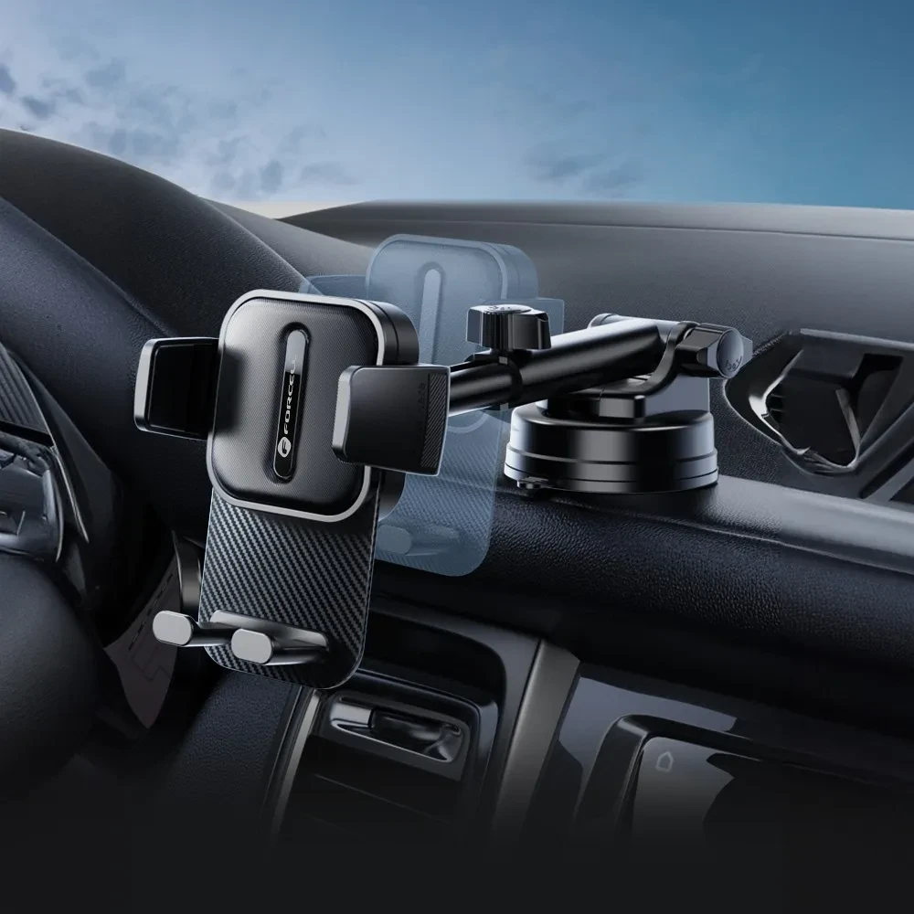 Univerzalni vakumski auto nosač za telefon FORCELL Guardian