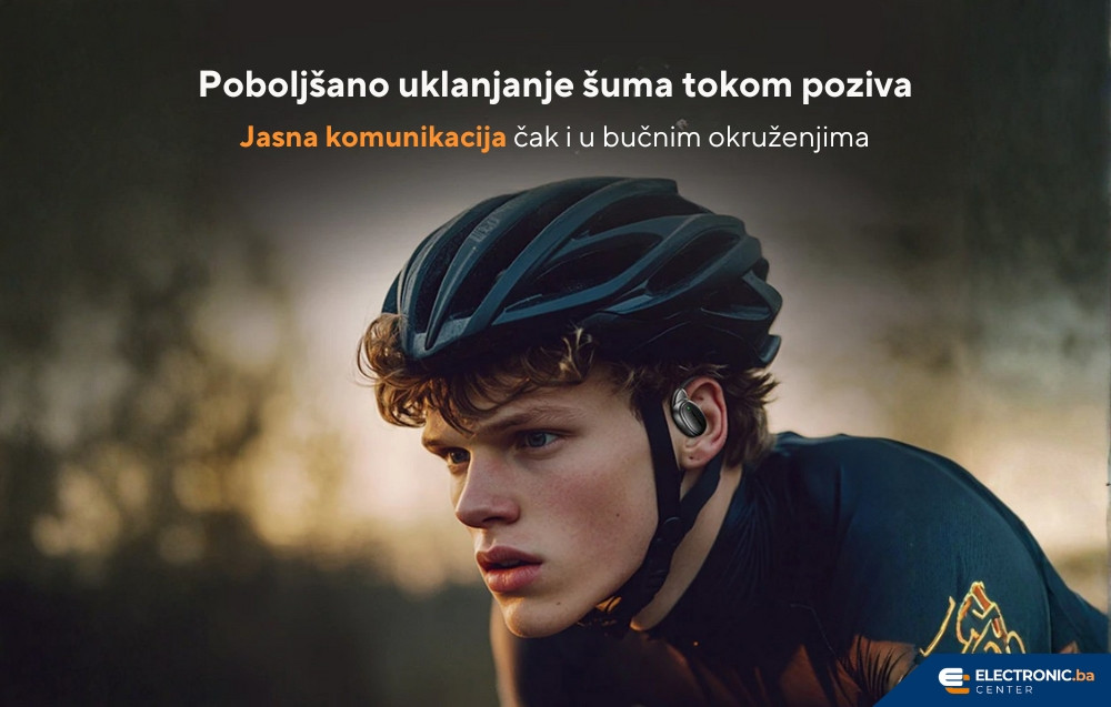 Bežične bluetooth slušalice VENTION OpenBeat O15 crne