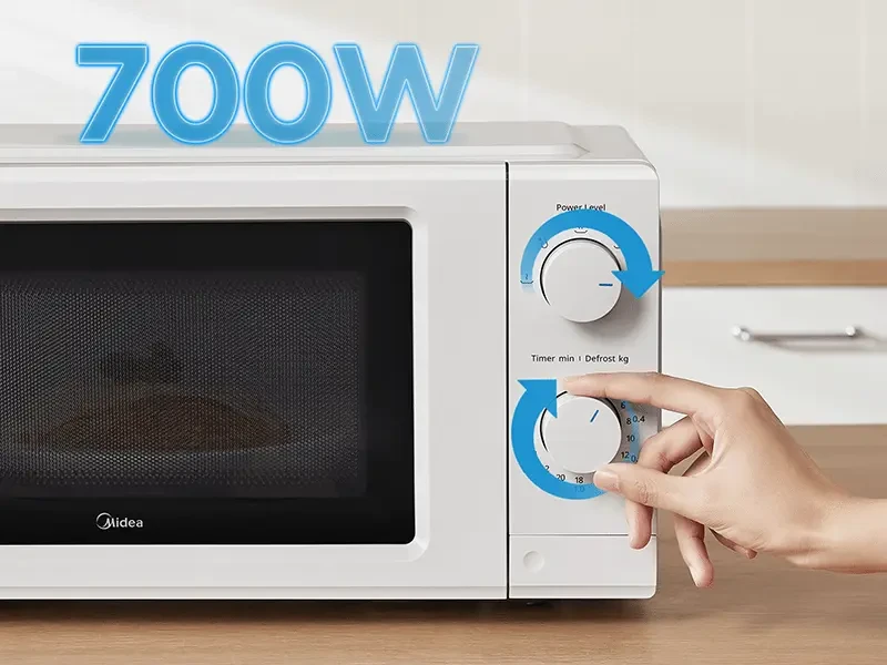 Mikrovalna pećnica MIDEA MP012LW-WH - slika 5