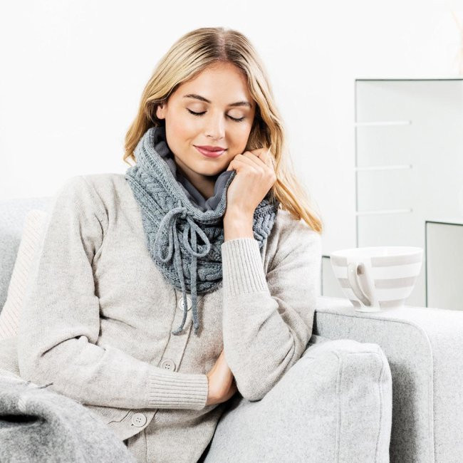 Šal sa grijačem BEURER HK 37 TO GO + Powerbank