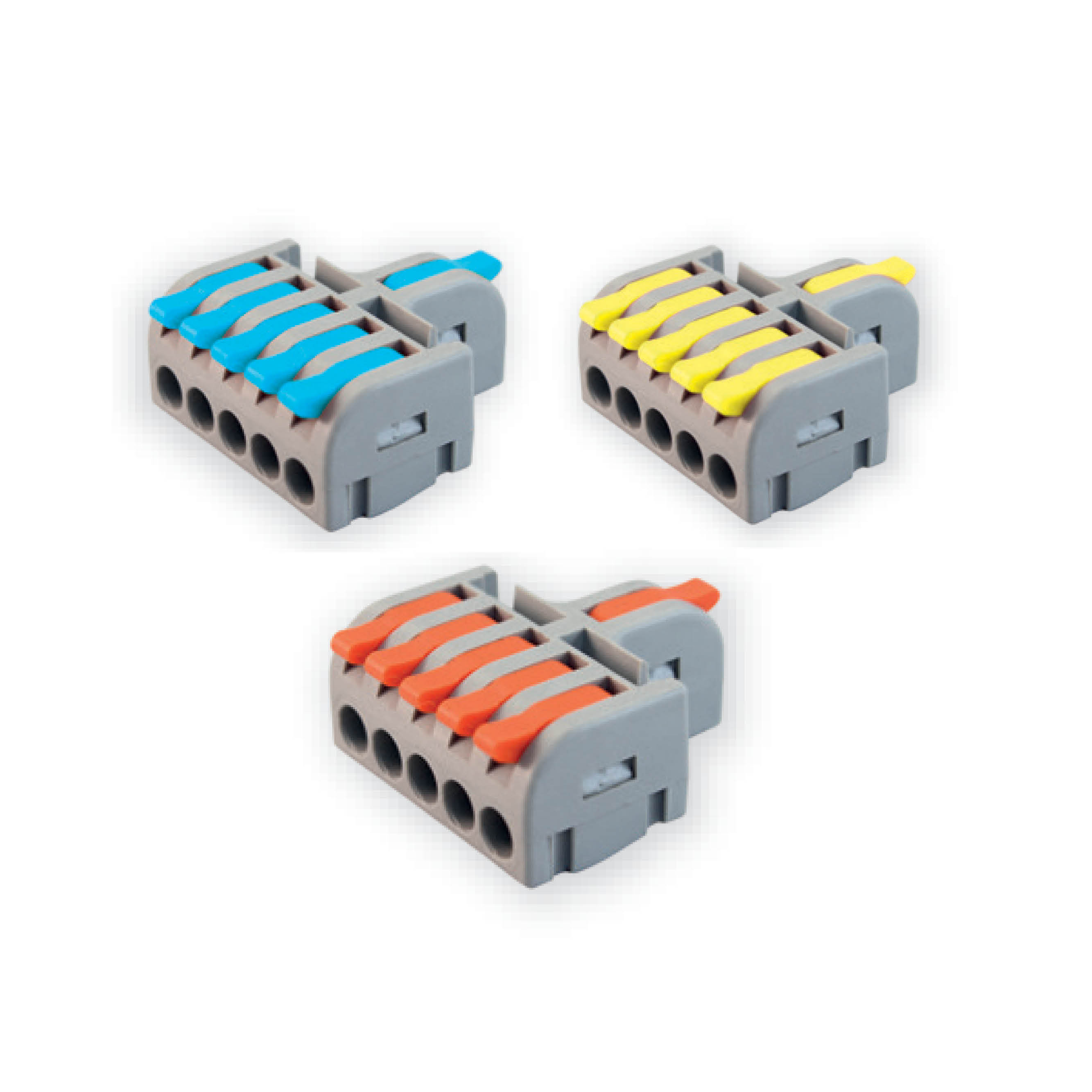 Brze spoinice za kablove COMMEL 1-5, 0,2 - 2,5 4mm2 SET 9/1