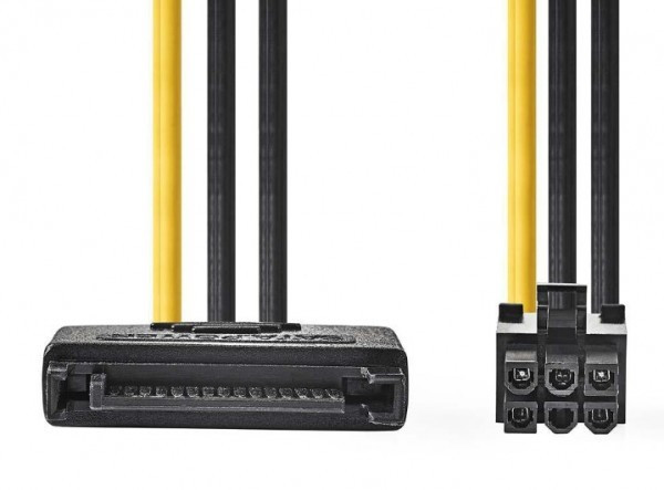 Kabal za napajanje SATA na PCI-Express 15cm CCGP74200VA015