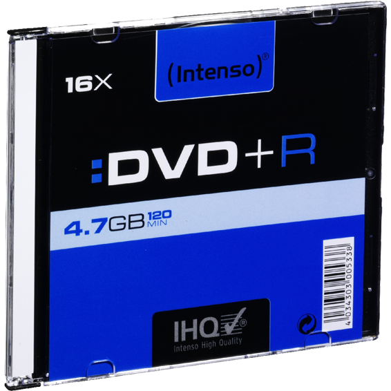 DVD-R 4.7GB Intenso Slim Case