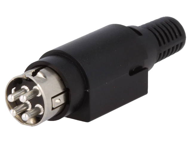 Napojni konektor R7B 4pin muški  6.5mm
