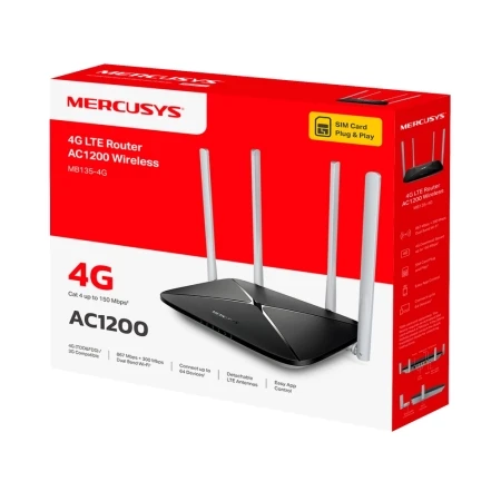 Router 4G MERCUSYS MB135-4G AC1200 Dual Band - slika 4