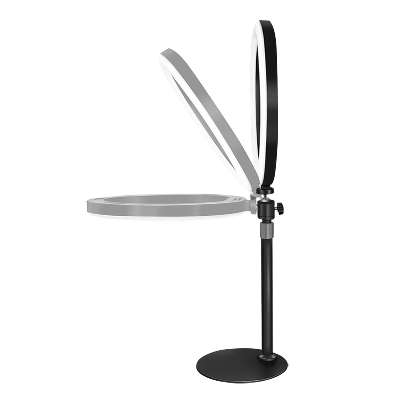 Podesivi LED Ring 25cm sa stalkom i držačem za mobitel LOGILINK