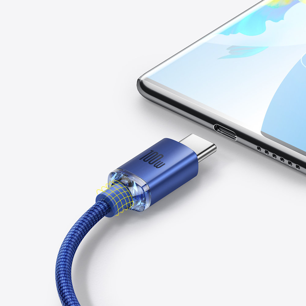 Kabal USB-A na USB-C BASEUS 2m plavi