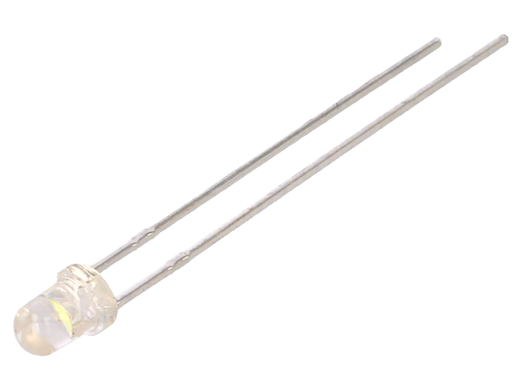 LED dioda  hladno bijela 3mm 4V