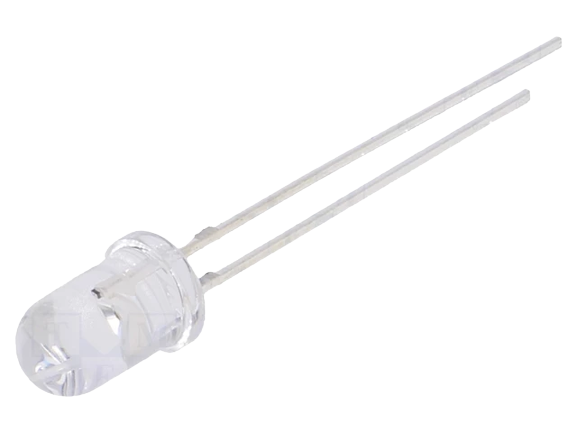 LED dioda narandžasta 5mm 12V