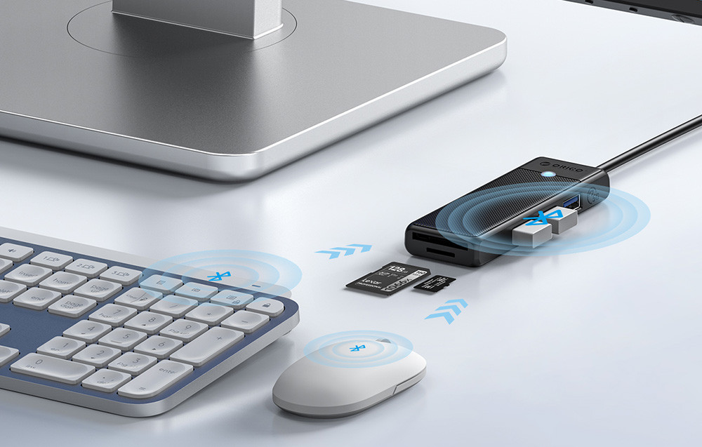 USB-C HUB ORICO 4u1 20cm