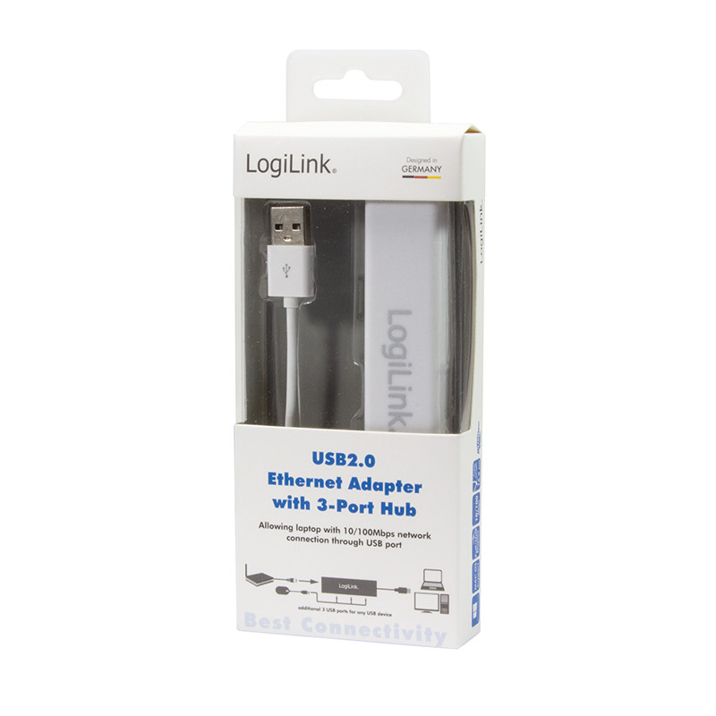 USB-A HUB LOGILINK 4u1 20cm