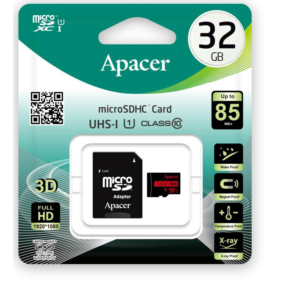 Memorijska kartica APACER microSD 32GB Class 10