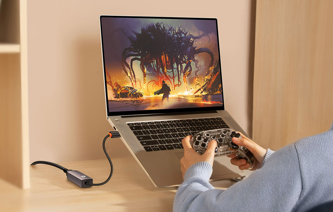 Mrežni adapter USB-A na RJ45 gigabitni BASEUS WKQX000113