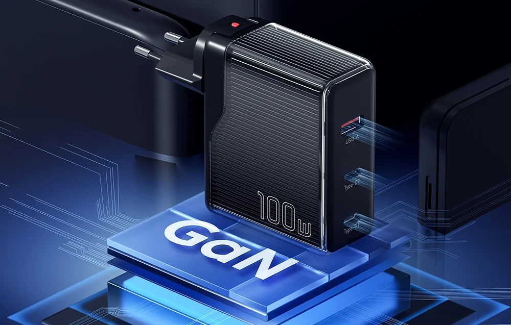 Punjač ESSAGER 100W crni