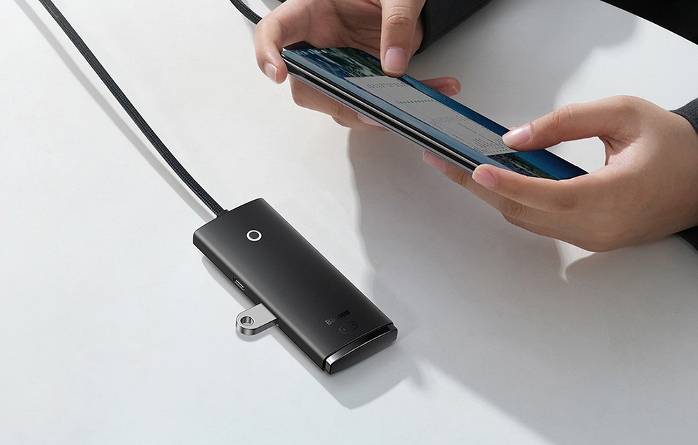 USB-A HUB BASEUS 4u1 1m